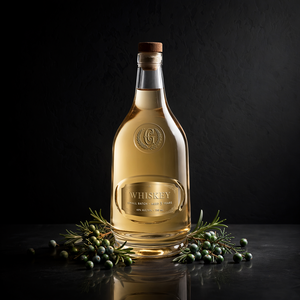Bouteille de luxe 700 ml en verre super flint avec bouchon, base lourde transparente, pour spiritueux, whisky, vodka, brandy, <span class=keywords><strong>gin</strong></span> – Vente en gros personnalisée directe usine - Product Image 4