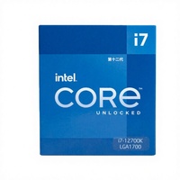 Nouvelle vente flash Processeur de bureau Intel Core i7-12700K de 12e génération, 12 cœurs, 64 bits, 3,6 GHz, 25 Mo de cache L3