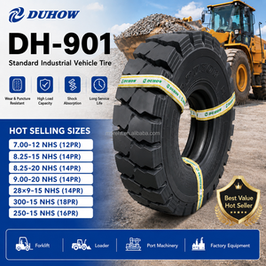 ยางในลมอัดอุตสาหกรรม LUMAI 9.00-20 NHS DH901 แบบไบแอส สำหรับรถยก/รถตัก/รถขุด ทนทานต่อการสึกหรอ รับประกัน 3 ปี - Product Image 3