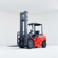 Forklift Listrik Liftron Seri DE CPD35 untuk Logistik Pengangkutan Barang Berat Harian 3.5T