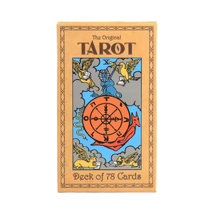 Cartas de Tarot Originales Personalizadas al por Mayor, Baraja de Cartas de Tarot con Lámina Dorada - Product Image 1