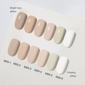 AILANUO 6 Colors 15ml Tpo Hema Free High Pigment Solid Color Nail Gel Collection Private Label Wholesale UV Gel Color <b>Varnish</b> - Product Image 3
