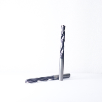 Foret en carbure monobloc à 2 cannelures revêtu pour usinage CNC de métaux