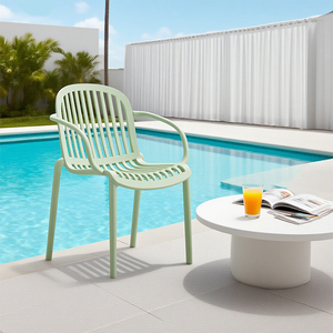 <span class=keywords><strong>Chaise</strong></span> de <span class=keywords><strong>jardin</strong></span> d'extérieur avec design résistant aux intempéries pour la relaxation sur le patio, la pelouse et l'arrière-cour - Product Image 2