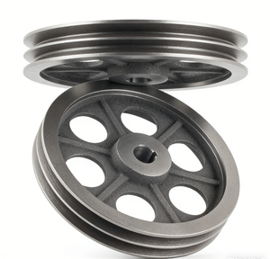2AK22 V-Riemenscheibe SPA V-Riemen Antriebsrolle Doppelt Gerillte Stahl-Zahnriemenscheibe 2517 Konische Buchse Anpassbar OEM mit 255,5 mm Außendurchmesser - Product Image 1