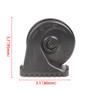 Klaxon de voiture Crastp 12V 4 Ohm, haute et basse fréquence, pour voiture et moto - Product Image 2