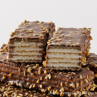 Galleta de oblea de Chocolate, informal, más vendida, China