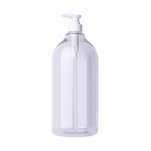 Disesuaikan Logo 2L wadah kosmetik Pet plastik busa Lotion sabun cair Dispenser isi ulang mandi Gel pompa botol sampo