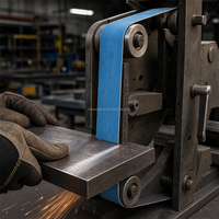 Matériau abrasif en zircone bleue haute performance 2100x50mm 2"x82" Bande abrasive pour le ponçage industriel des métaux