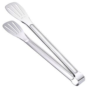 BBQ Kitchen Tongs Wholesale Metal Kitchen Tongs Barbecue Cooking Grilling Turner Customized Food Tongs Stainless Steel - Product Image 6