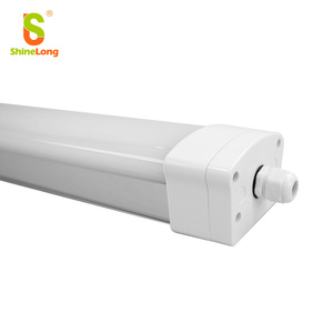 Luminaire linéaire LED en aluminium 0,6 m 120 cm, étanche et anti-poussière, pour parking - Product Image 1