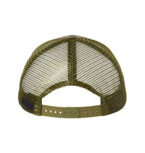 Nuevo diseño personalizado bordado Logo gorras de béisbol 6 paneles al aire libre malla ajustada camioneros sombreros 100% algodón moda ciclismo Puff - Product Image 3