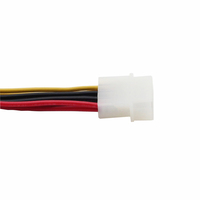 Cable Adaptador en Y LP4 2 SATA, Arnés de Cableado Automotriz, Color OEM, Longitud Personalizada, Certificado RoHS, 100% Probado para Dos SATA
