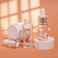 Flacons compte-gouttes en verre mat personnalisables avec logo, 5/10/15 ml, anti-fuite, pour sérum, pipette, cosmétiques, huile essentielle, conteneur pour huile capillaire, compte-gouttes pour les yeux