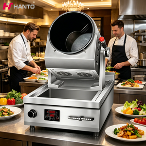 Machine de cuisson automatique commerciale, approvisionnement direct usine, machine intelligente pour la cuisson du riz frit pour restaurants et cuisines - Product Image 1