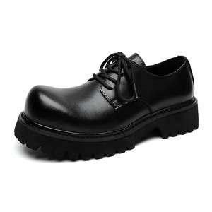 PU tua mùa đông Giày da đanh màu đen Đảng chính thức giá rẻ Giày lười Mens trượt trên thoải mái bền của nam giới thường Giày Tua - Product Image 2