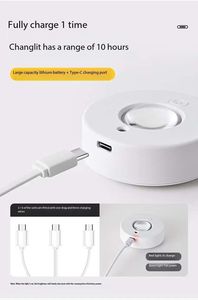 Tủ ánh sáng không dây LED Đèn mờ Tính năng USB nightlight điều khiển từ xa ánh sáng ban đêm cho tủ rượu vang trang trí nội thất bầu không khí đèn - Product Image 6