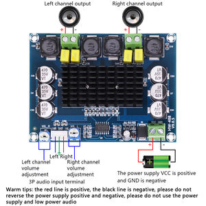 Module d'amplificateur audio stéréo HiFi Roarkit Tpa3116d2 DC12-26V double canal pour enceintes domestiques - Product Image 5