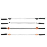 Cordons réglables en silicone pour lunettes avec crochets d'oreille, chaînes pour lunettes de soleil, supports de lunettes de sport antidérapants