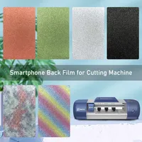 FONLYU - Adhesivos Decorativos para la Parte Trasera del Teléfono, para Máquina de Corte de Película de Hidrogel, Protector de Pantalla de Vidrio Brillante