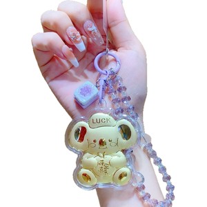 Koala Keychain Gold Plated Cartoon Mobile Phone Charm Gift For Friends Or <b>Couples</b> Birthday Present - Product Image 5