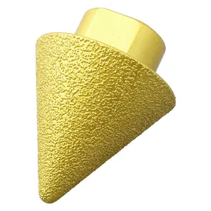 Foret à chanfreiner diamanté pour meuleuses d'angle foret d'expansion pour carreaux trous <span class=keywords><strong>de</strong></span> chanfreinage en céramique coupe <span class=keywords><strong>de</strong></span> filetage 38/50mm - Product Image 5