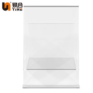 מודרני מפעל בסגנון חדש מותאם אישית ברור חולצת אקריליק חולצת טי מחזיק תכונה מתקפלת לקניונים - Product Image 5