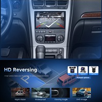 Autoradio multimédia avec écran tactile de 8 pouces compatible avec Chevrolet GMC, CarPlay sans fil intégré, navigation GPS, image de recul