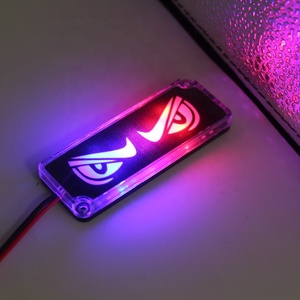 New Eye-shaped RGB Flash <span class=keywords><strong>LED</strong></span> MODULE-3 Wát 12V, 6565 không thấm nước cho Buggy/xe máy/xe tải đèn trang trí nội thất - Product Image 2