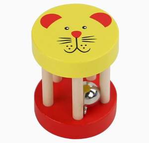 بيع بالجملة/OEM/سعر المصنع حشرجة خشبية على شكل حيوانات كرتونية لوح رنين آلة موسيقية أورف - Product Image 5