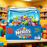 Cubes de haute qualité de 8,5 cm, Star Bucks McDonald's Squeeze Toy Nerds Gummy Clusters Cubes, cadeaux d'Halloween et de Noël, Nee Cubes