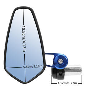 Accessoires pour motos, rétroviseurs en alliage d'aluminium CNC pour moto et vélo électrique, rétroviseurs universels - Product Image 6