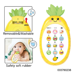 Jouets électriques montessori jouet de téléphone portable éducatif pour bébé avec musique - Product Image 3