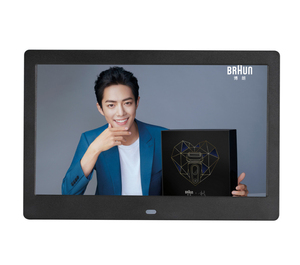 2026 Fashion Motion Sensor Digital Photo <b>Frame</b> 10 Inch Advertising Player Mp3 Picture Video Player 10" LCD Digital <b>Frames</b> - Product Image 1