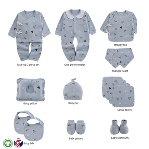 Vente en gros <span class=keywords><strong>de</strong></span> boites cadeaux <span class=keywords><strong>pour</strong></span> nouveau-nés Ensembles <span class=keywords><strong>de</strong></span> vêtements en pur coton Ensemble <span class=keywords><strong>de</strong></span> vêtements décontractés <span class=keywords><strong>pour</strong></span> nouveau-nés - Product Image 5