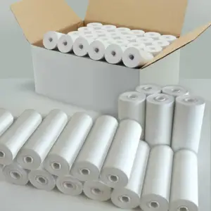 Pos Rolls Thermal Paper Wholesale Suppliers Manufacturer Cheaper Price 55gsm Pos Printer Roll Jumbo Thermal Paper Rolls 80*100mm For Atm Machine