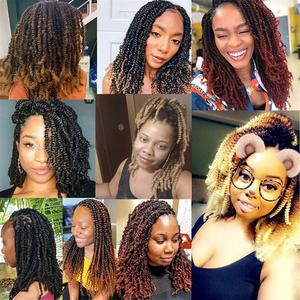 Sortie d'usine Crochet tresse <span class=keywords><strong>bombe</strong></span> torsion tresse Crochet <span class=keywords><strong>cheveux</strong></span> Ombre couleur synthétique moelleux Extension de <span class=keywords><strong>cheveux</strong></span> printemps torsion Crochet <span class=keywords><strong>cheveux</strong></span> - Product Image 3
