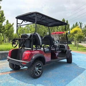 Carrito de Golf Elevado HKBG de 4 Plazas, Chasis de Acero, Batería de Plomo-Ácido de 48V, 30-40km/h, Autonomía de 50-70km, Buggy de Caza de 4 Asientos - Product Image 6