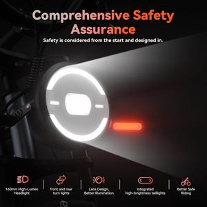 Bicicleta eléctrica Jansno X50 250w Fatbike, envío directo desde almacén europeo, neumáticos eléctricos 20x4.0, bicicleta eléctrica de montaña. - Product Image 2