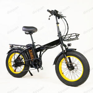 Vélo électrique pliable <span class=keywords><strong>F1</strong></span>, moteur 500W, pneus tout-terrain 20 pouces 4.0, batterie lithium rechargeable amovible 48V, vélo électrique de montagne - Product Image 4