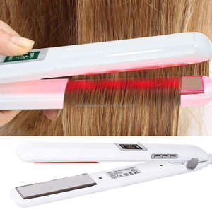 طريقة احترافية بالأشعة تحت الحمراء بدون أطباق تسخين مكواة عناية بالموجات فوق الصوتية بالاهتزاز لعلاج الكيراتين في الصالون - Product Image 2