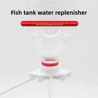 Rechargeur d'eau automatique pour aquarium, petit contrôleur de niveau d'eau intelligent sans alimentation, seau à goutte moderne en plastique carré