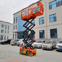 Promotion : Plateforme élévatrice à ciseaux autopropulsée hydraulique de 6 m pour espaces étroits
