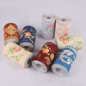 3D di Alta Qualità In Vinile Goffrato Stampato <span class=keywords><strong>muro</strong></span> di confine bordo carta da parati di carta autoadesiva - Product Image 2