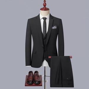 <span class=keywords><strong>Costume</strong></span> 3 pièces pour <span class=keywords><strong>homme</strong></span> avec revers plat à un bouton, pantalon et <span class=keywords><strong>gilet</strong></span> pour mariage <span class=keywords><strong>beige</strong></span> - Product Image 4