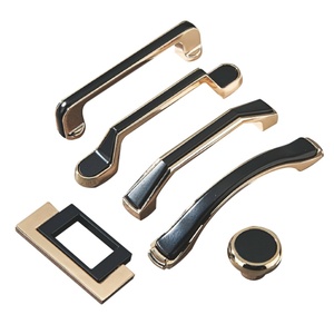 Modern Gold <b>Kitchen</b> Cabinet Handles Furniture <b>Hardware</b> for Dresser Drawer Pulls Cupboard Closet Door Bedroom Living Room Hotels - Product Image 2
