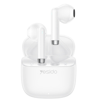 Écouteurs intra-auriculaires Yesido BT6.0 HD Calls, ultra faible latence, écouteurs BT mini sans fil, TWS48
