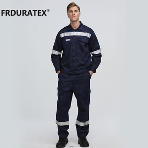 بدلة حماية كاملة FRDURATEX مقاومة للحرائق من القطن لاعمال التعدين - Product Image 3
