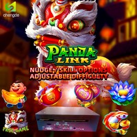 Machine de jeu à monnayeur avec prise US, écran incurvé 43 pouces, commande par boutons, jeu de réflexion à 50 lignes avec rouleau rotatif pour intérieur