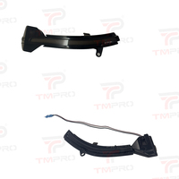 TMPRO - Intermitente LED Dinámico para Espejo Lateral para BMW Serie 5 F10 F11 F07 F18/Serie 7 F01 F02, Indicador de Señal de Giro Secuencial Ámbar